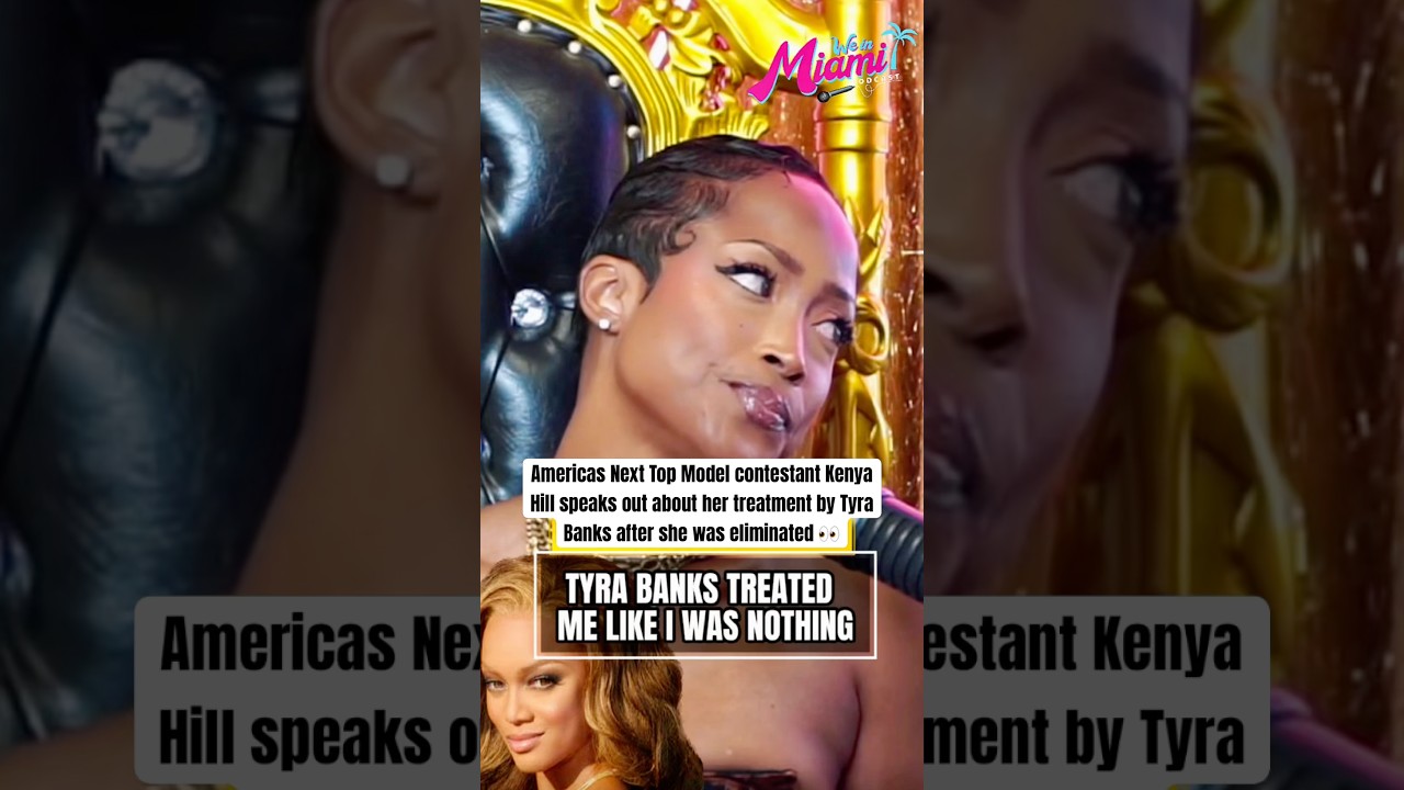 Americas Next Top Model contestant #KeenyahHill speaks out about #TyraBanks 👀