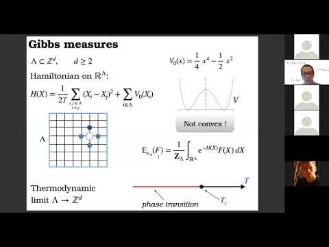 Thierry Bodineau: Log-Sobolev inequality for the continuum sine-Gordon model (Sep 17, 2020)