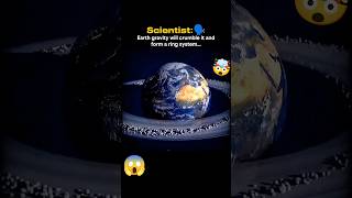 What If the Moon Crashed Into Earth?#earth  #earthrings  #saturn #planets #moon #astronomy