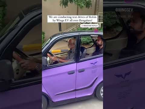 Robin test drive event at Brigade Metropolis, Bengaluru #microcars #TheUltimateCityRide