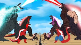 Evolution of GODZILLA vs. SHIN GODZILLA: Who is the King of Monster??? | Godzilla Cartoon Movies