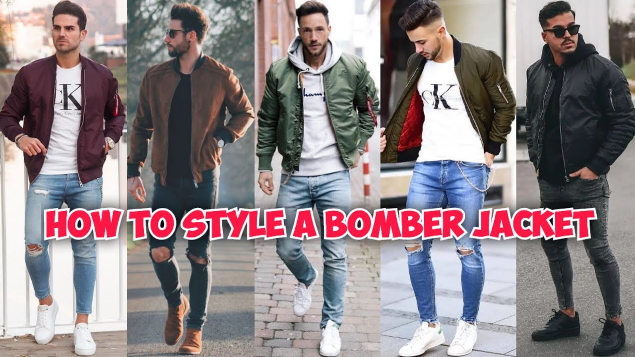 Best Bomber Jackets for Men 🔥| Men's Fashion | Stylish Bomber Jacket Outfit Ideas | Best Jackets