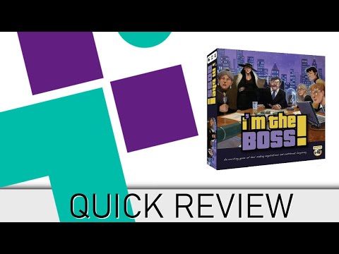 A Quick Review of I'm the Boss