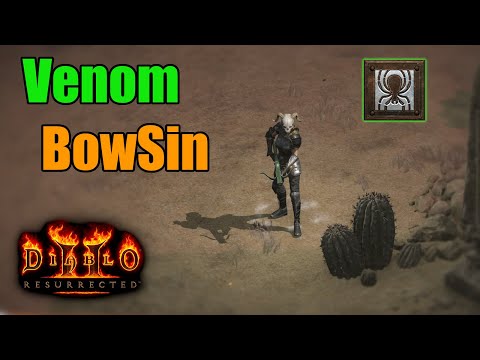 Venom BowSin - Works better than expected! - Diablo 2 Resurrected