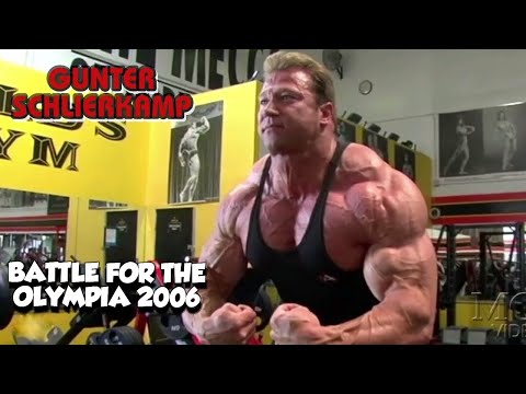 Günter Schlierkamp Chest & Shoulders Workout | Gold’s Gym Venice | Battle For the Olympia 2006
