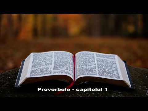 Proverbele 1 - Frica Domnului este inceputul stiintei!