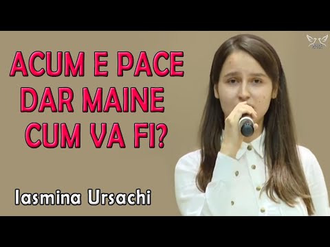 Iasmina Ursachi - Acum e pace dar maine cum va fi? | Muzica