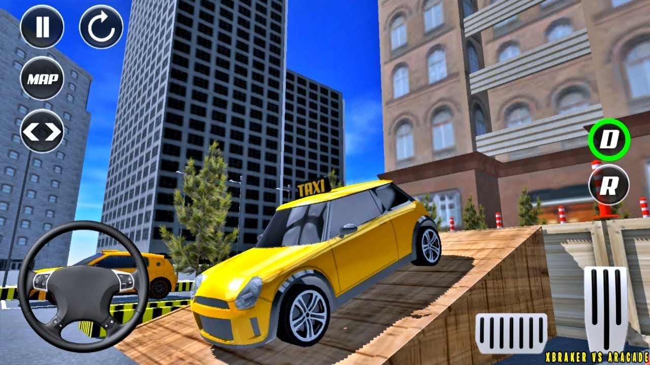 Taxi Car Parking: Modern Car Drive 3D #3- Car Parking - New Taxi Unlocked - Best Android Gameplay