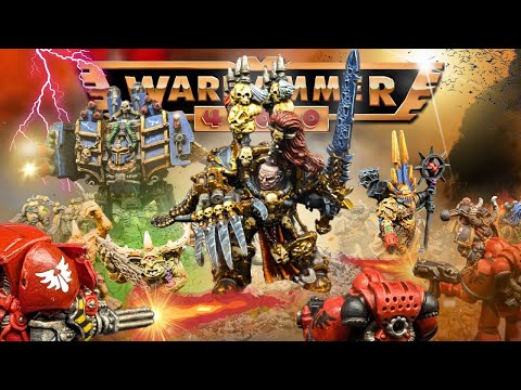 2nd Edition 40k: Blood Angels VS Black Legion