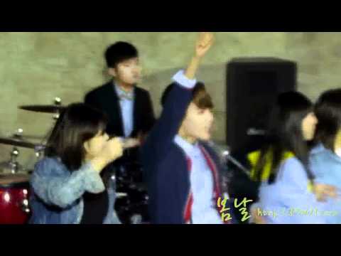 [fancam]110409 KRY_Super star K3 MV filming Ryeowook focus