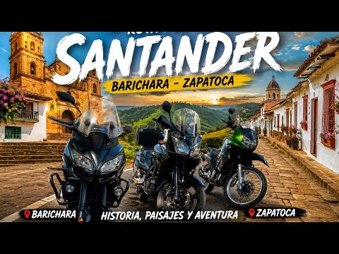 La Ruta Más ESPECTACULAR de Santander en Moto | Barichara, Zapatoca, Galán y La Fuente. Vlog 5