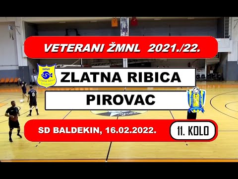 VETERANI ŽMNL: ZLATNA RIBICA - PIROVAC  3:2, 16.02.2022.