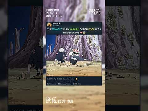 KAKASHI VS KAKUZU 🥶