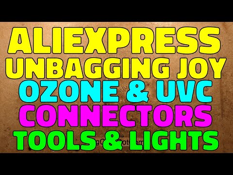 AliExpress sack of joy - tools, connectors, ozone and flashlights