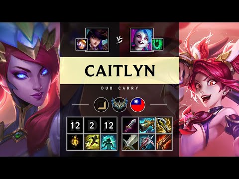 Caitlyn ADC vs Jinx - TW Challenger Patch 25.20