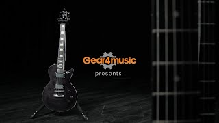 Video thumbnail for SubZero Revolution Electric Guitar, Flamed Black sound demo | Gear4music by Gear4music Guitars