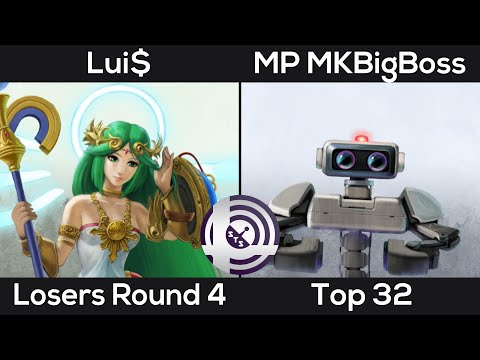 Lui$ (Palutena) vs MKBigBoss (ROB) - EugeneBound Top 32 LR4 Smash Ultimate Tournament