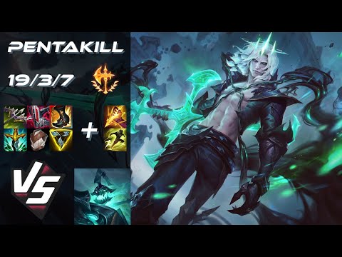 JUNGLE Viego vs Hecarim [PENTAKILL] - NA Grandmaster Patch 25.24