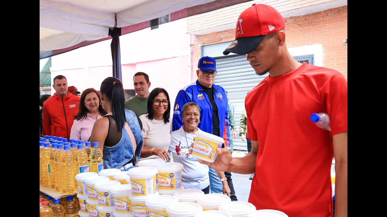 Delcy Rodríguez en jornada de de atención en Cotiza, 11 abril 2026