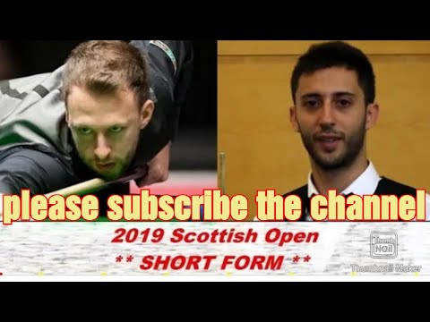 Judd Trump vs Amine Amiri ** 2019 Scottish Open ** short form