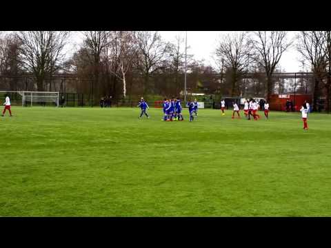 FC Amsterdam JO13 - Almere City JO13  18-3-2017 eindstand 1-5