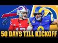 2022 NFL Season Countdown: 50 Days Until the Bills Face Rams at SoFi Stadium | CBS Sports HQ