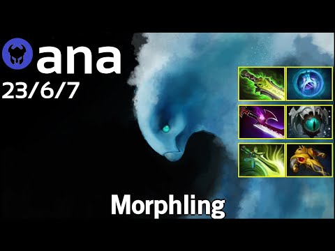 ana [OG] plays Morphling!!! Dota 2 7.21