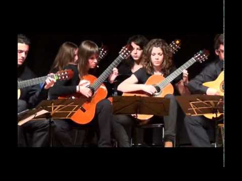 Ensemble Guitarras Vivar - El baile de luis alonso ( G. Gimenez)