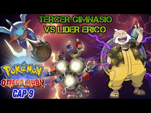 Tercer gimnasio Lider Erico POKEMON OMEGA RUBY CAP 9
