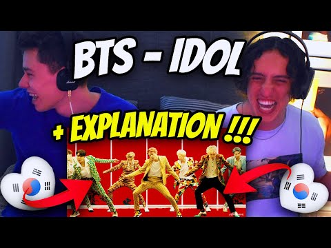 South Africans React To BTS (방탄소년단) 'IDOL' Official MV + Explanation By Korean !!!
