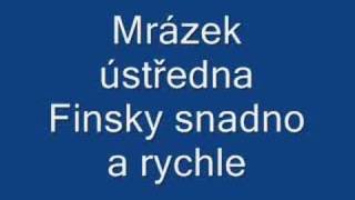 Mrázek ústředna - Finsky snadno a rychle Mrázek ústředna - Finsky snadno a rychle