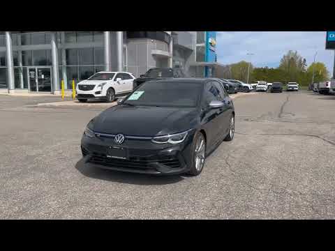 2024 Volkswagen Golf R Manual in Blue for sale at Royal Chevrolet in Orangeville, ON