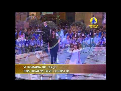 Milagre do Terço - Gabriele Trovo. Terço dos Homens em Aparecida.