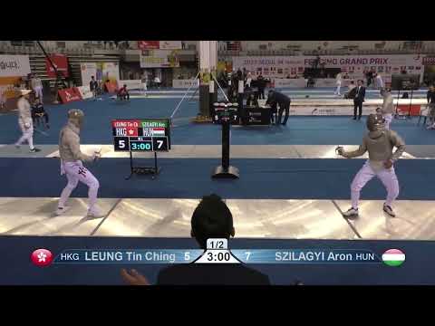 Seoul Grand Prix 2023 SMS - L64 - Leung Tin Ching HKG v Aron Szilagyi HUN