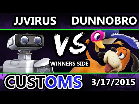 S@X Customs - SBY | JJ Virus (ROB) Vs. Dunnobro (Duck Hunt) SSB4 Winners - Super Smash Bros 4 Wii U
