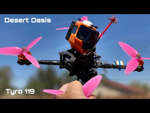 Desert Oasis Tyro 119 fpv escape