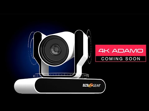 BZBGEAR Live Streaming 4K NDI PTZ Camera with Tally Lights and 25x Optical Zoom (White)