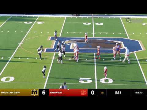 Mountain View vs Parkview - 6&7U - 2025 GFL Championships - QwikCut Sports Network