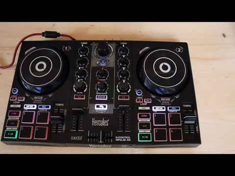 Unboxing der Hercules DJCONTROL INPULSE 200