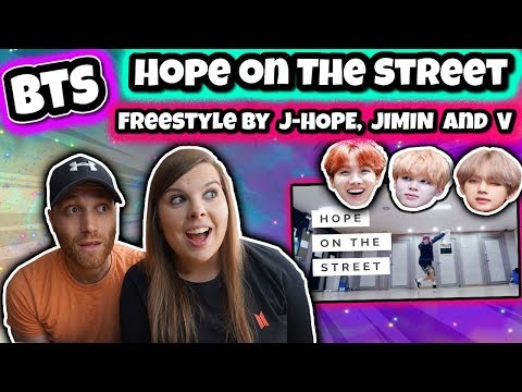 Hope on The Street || Freestyle by J-HOPE, JIMIN and V Taehyung Reaction Video
