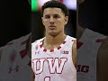 Big Ten POY out of Wisconsin declares for 2022 NBA Draft #shorts