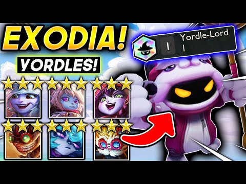 3 STAR YORDLES ⭐⭐⭐ SUMMON EXODIA! - TFT SET 6 Guide Teamfight Tactics BEST Comps Beginners Strategy