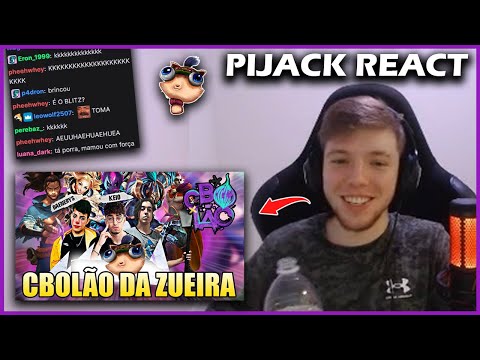 PIJACK REACT | PRO PLAYERS AMASSADOS E MONOS DANDO SHOW - CBOLÃO DA ZUEIRA