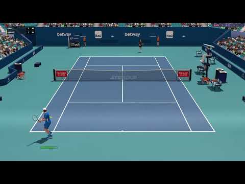 Djokovic vs Ruud | Full Ace Tennis Career Mode | ATP1000 QF Miami (Full Match)