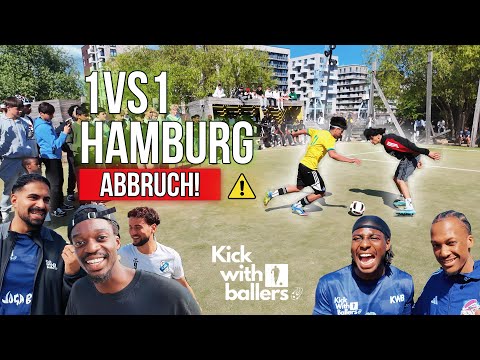Turnier gestoppt – trotz starker Spiele! 🚨🔥 1vs1 Fußball Hamburg