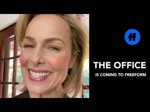 The Office | Melora Hardin Makes an Exciting Announcement | Freeform