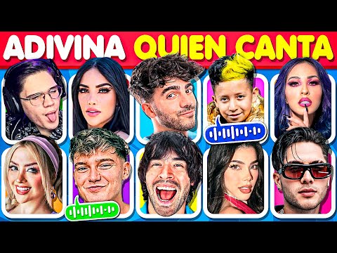 Guess Who's Singing 🔥 YOUTUBER EDITION - Quiz Fede Vigevani, Picus, Kim Loaiza 😎❓🎶 | TriviaTime