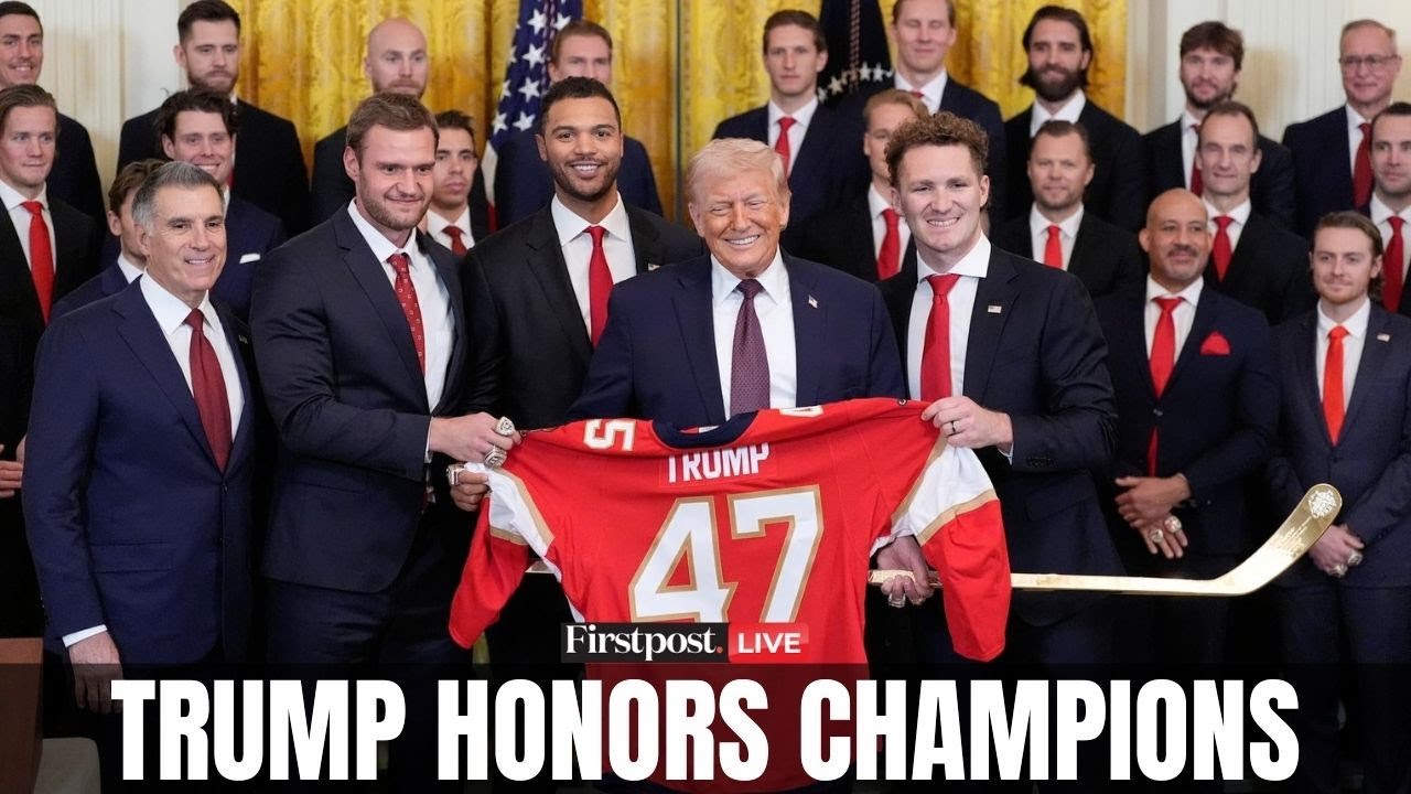 Trump LIVE: Trump Hosts Stanley Cup Champion Florida Panthers | White House