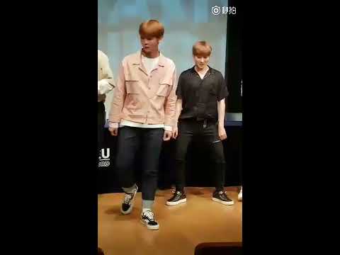 【vitaHJ56】170812 WANNA ONE 性感摸大腿 @首場1x1簽售會 in 光化門