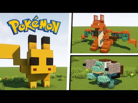 Ikullo - Minecraft: 10+ Pokemon Build Hacks & Designs